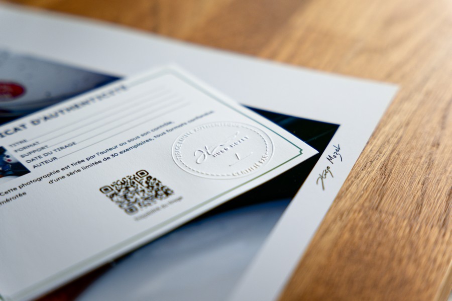 Tirage limite Certificat