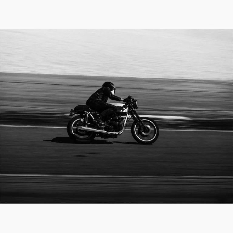 Bike and White