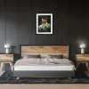 Exemple du tirage encadré dans un décors intérieur.