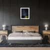 Exemple du tirage encadré dans un décors intérieur.