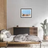 Exemple du tirage encadré dans un décors intérieur.